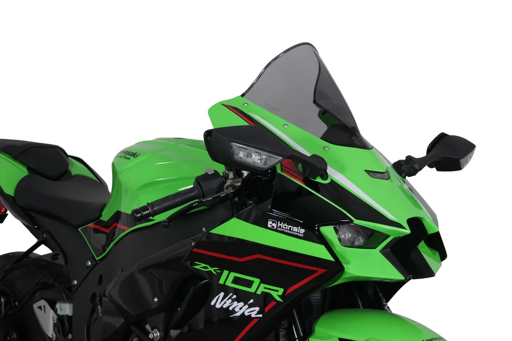 MRA écran racing « R » gris fumé Kawasaki ZX-10 R Ninja /RR 2021- Prix Bas