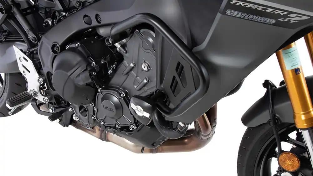 Arceau de protection moteur avec protectionpad pour Yamaha Tracer 9 / GT (2021-) Hepco & Becker Prix Réduit