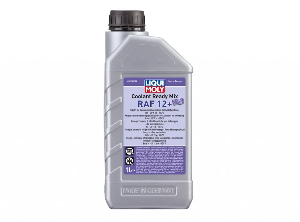 Liqui Moly liquide de refroidissement, Coolant Ready Mix RAF 12+, 1 l Authentique