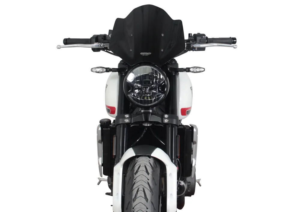 Nouvelle Collection Ecran sport MRA « NSPM » noir pour Triumph Trident 660 (21-)
