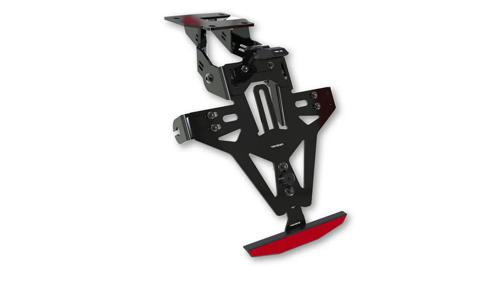Commander Vite Support de plaque d&rsquo;immatriculation court avec éclairage pour KTM RC 125 / 200 / 390 (14-)
