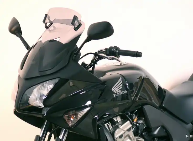 Ecran vario MRA « VT » pour HONDA CBF 600 S (année 2004-) Gris fumée Commander Vite