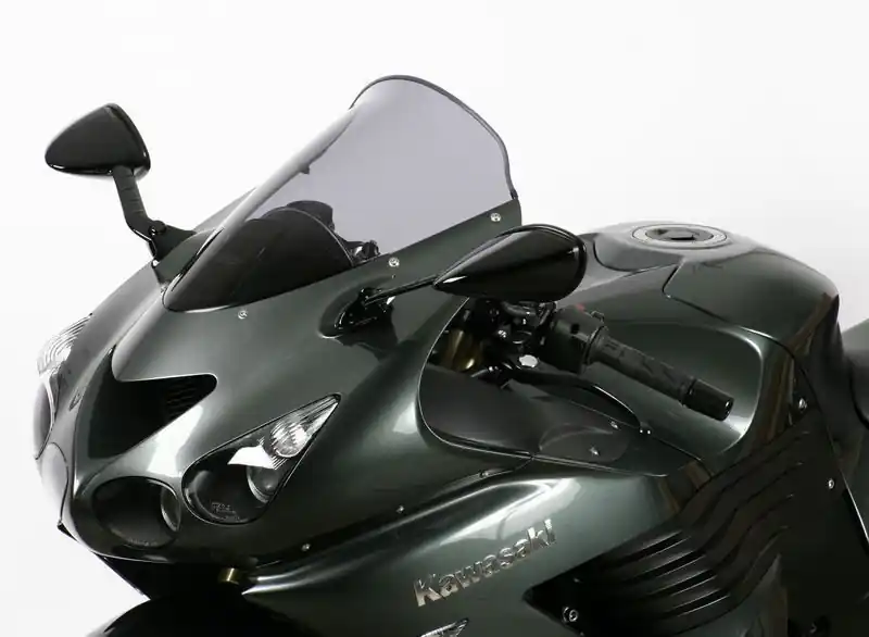 Vente Flash Vitre de spoiler MRA « S » KAWASAKI ZZR 1400 / ZX 14 R (année 2006-) Gris fumée