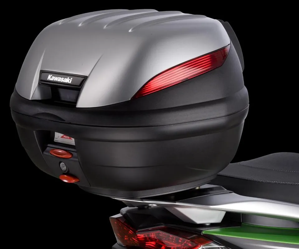Cover TC 39L 970 Metallic Frosted Ice White (P.White) J125 2016 Original Kawasaki Produit De Marque