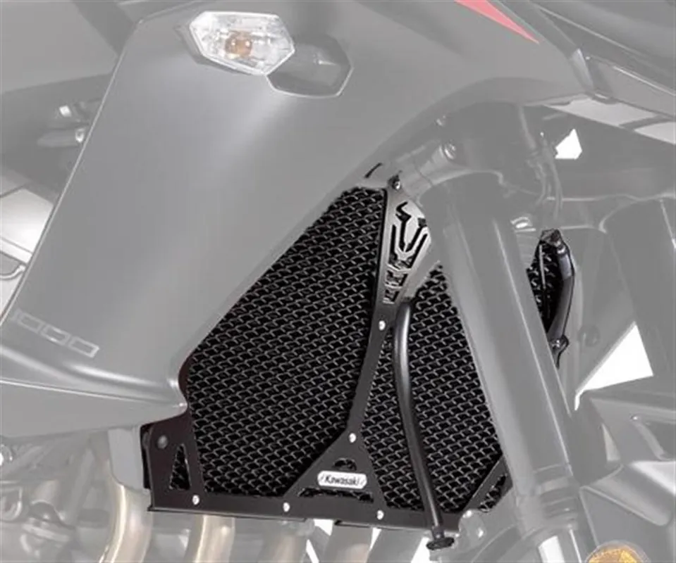 Carénage de radiateur Black Mesh Versys1000 2017 Original Kawasaki Bon Marché
