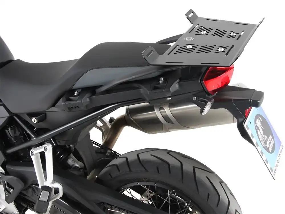 Prix Cassé Elargissement du pont de bagages noir pour BMW F 850 GS (année 18-) Hepco & Becker
