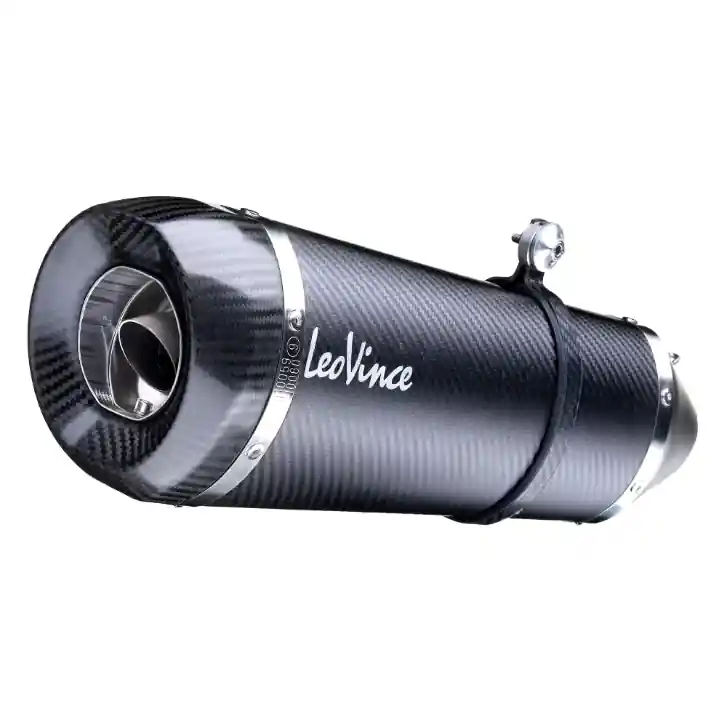 Nouveauté LeoVince système d?èchappement Factory S, carbone, slip on pour Triumph Speed Triple 1050 RS / S (18-19)