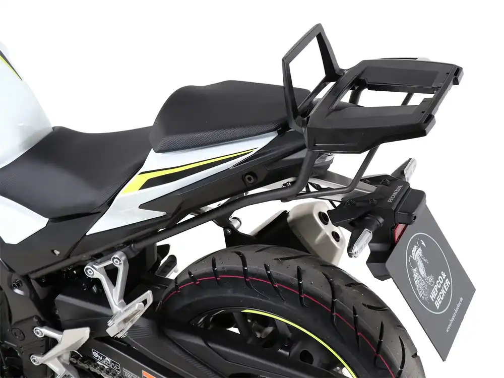 Support de top case Alurack anthracite pour Honda CBR 500 R (19-23) Hepco & Becker Nouvel Arrivage