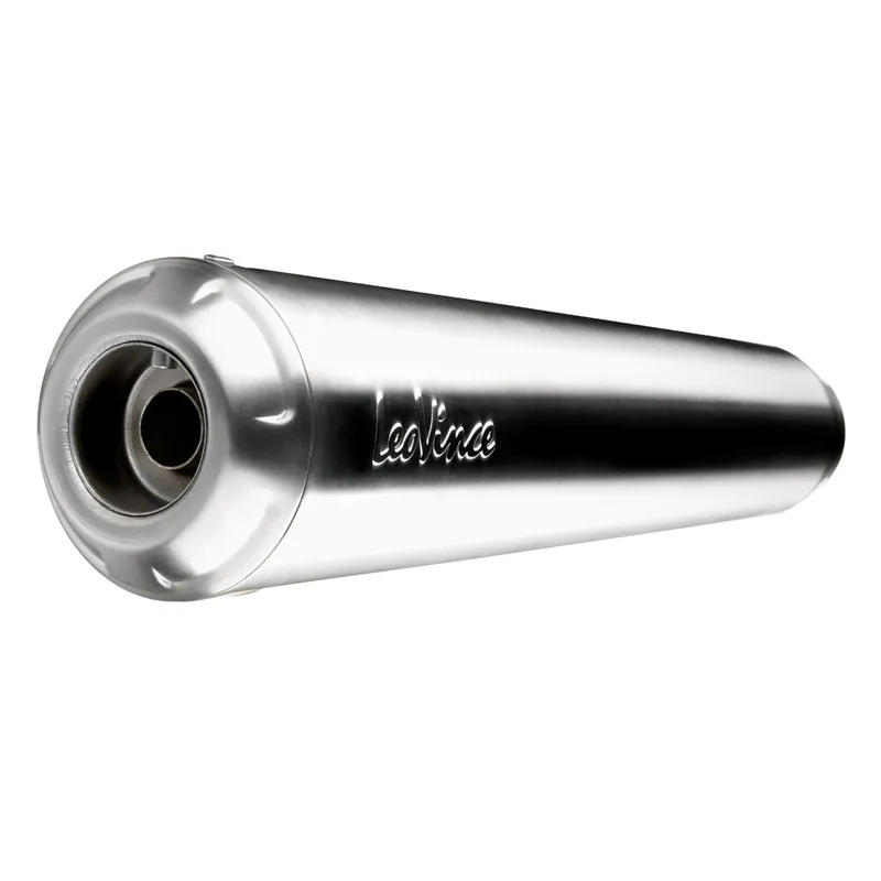 Système d?èchappement LeoVince Classic Racer, acier inoxydable, Euro 4 pour Triumph Street Twin (année 16-18) Affaire À Saisir