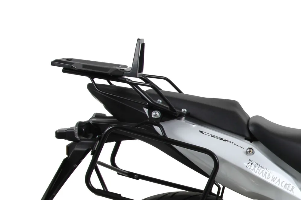 Affaire À Saisir Support de top case Alurack noir pour Honda CBF 1000 F (10-16) Hepco & Becker