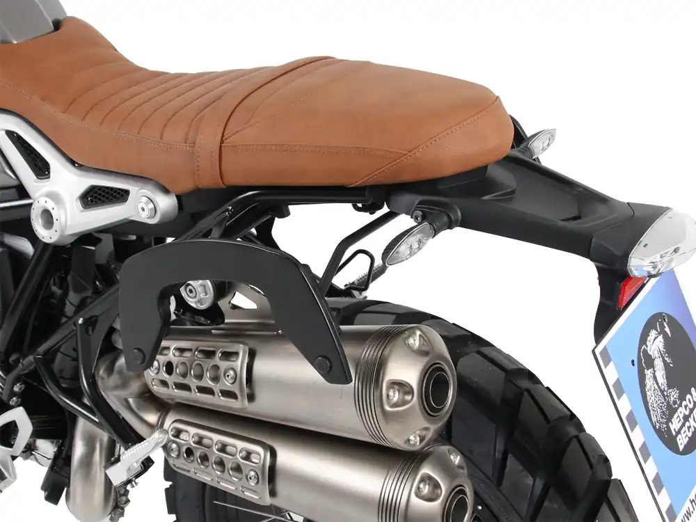Support latéral C-Bow noir pour BMW R nineT (16-23) / Urban G/S 40 Years Edition Vente Directe