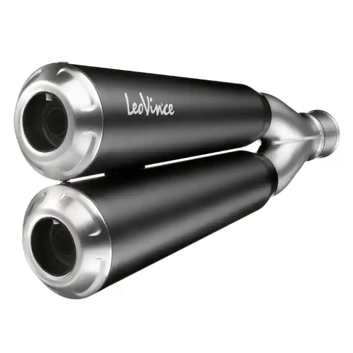 LeoVince système d?èchappement GP Duals, acier inoxydable, Slip On pour Kawasaki Z 800 (bj.13-16) Commander Maintenant