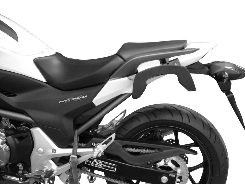Supports latéraux C-Bow noirs pour Honda NC 700 S (12-13) /750 S/DCT (14-20) Hepco & Becker Jusqu&rsquo;à Épuisement Des Stocks