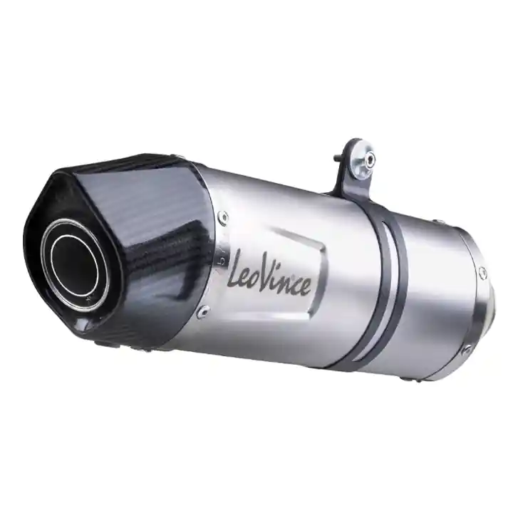 Promotion LeoVince système d?èchappement SBK LV One Evo 2, inox, slip on pour Ducati Monster