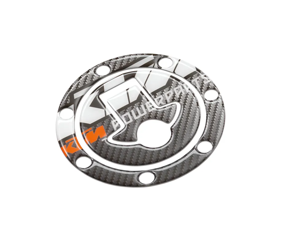 Authentique Autocollant KTM pour bouchon de réservoir de carburant