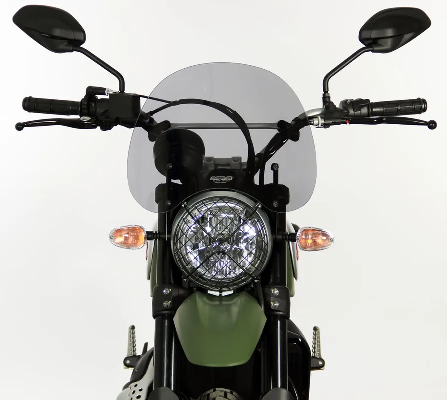 Promotion Visière MRA « NT » pour Ducati Scrambler 800 (année 15-18) gris fumé