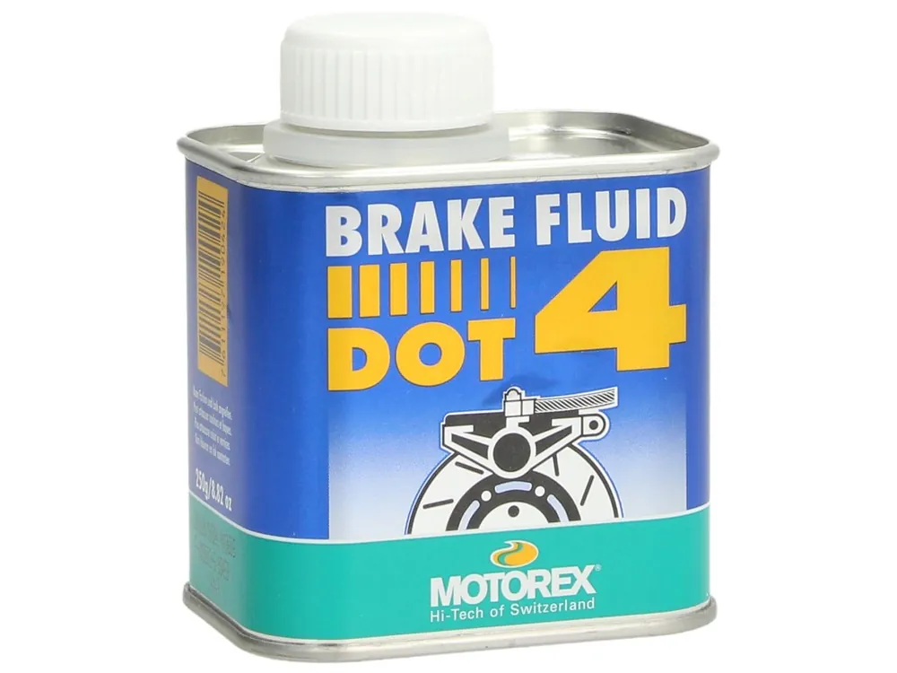 Meilleure Vente Liquide de frein Motorex, DOT 4, 0,250 l, transparent, lot de 12