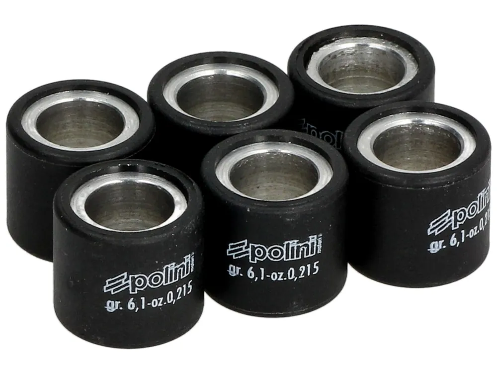 Prix Réduit Jeu de galets de variateur Polini, 19×17 mm, 6,0 g, pièces : 6