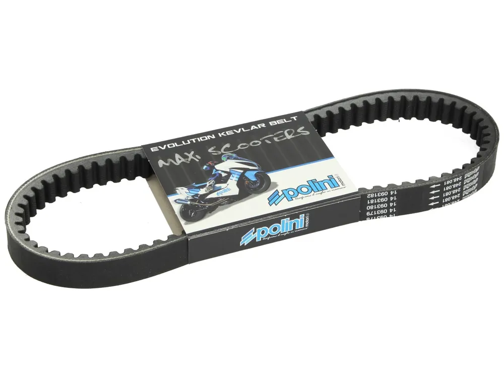 Courroie trapézoïdale Polini, Kevlar Belt, 814×22,5×10,5 mm 28 Prix Réduit