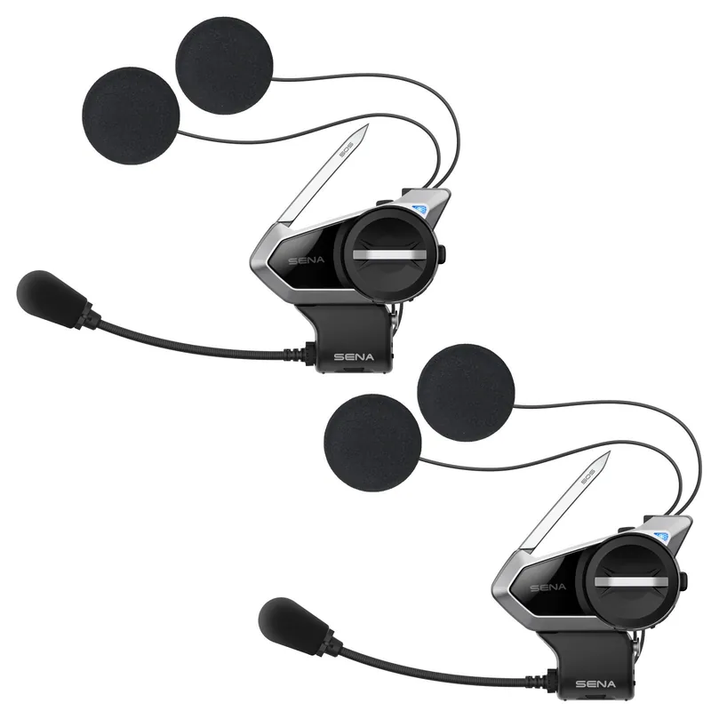 Bon Marché Kit double SENA 50S – Sound by Harman Kardon – Système de communication Bluetooth pour motos