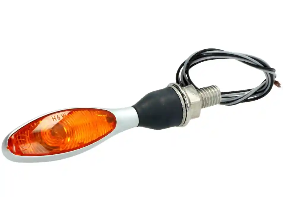 Must-Have Clignotant Kellermann, Micro 1000 halogène, acier, halogène, HR/HL, 12 V, 6 W, chrome mat, M8x20