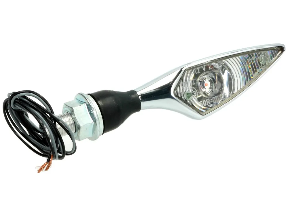 Clignotants Kellermann, losange, acier, LED, VL/HR, 12 V, chrome brillant, M8x20, homologués E Meilleur Choix