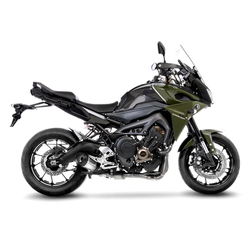 Achat Immédiat Système complet LeoVince LV One Evo pour Yamaha MT-09 /MT-10 /XSR 900, argent, Euro4, homologation E