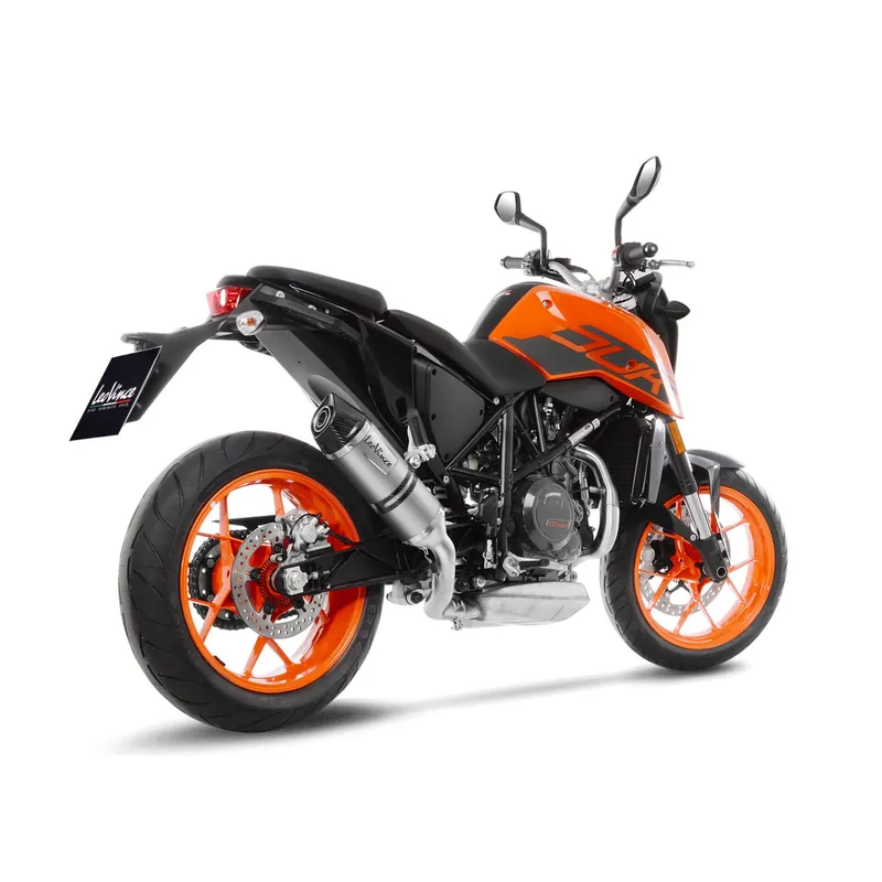 Livraison Express LeoVince système d?èchappement LV One Evo pour KTM 690 Duke /R, carbone, slip on, E-approbation