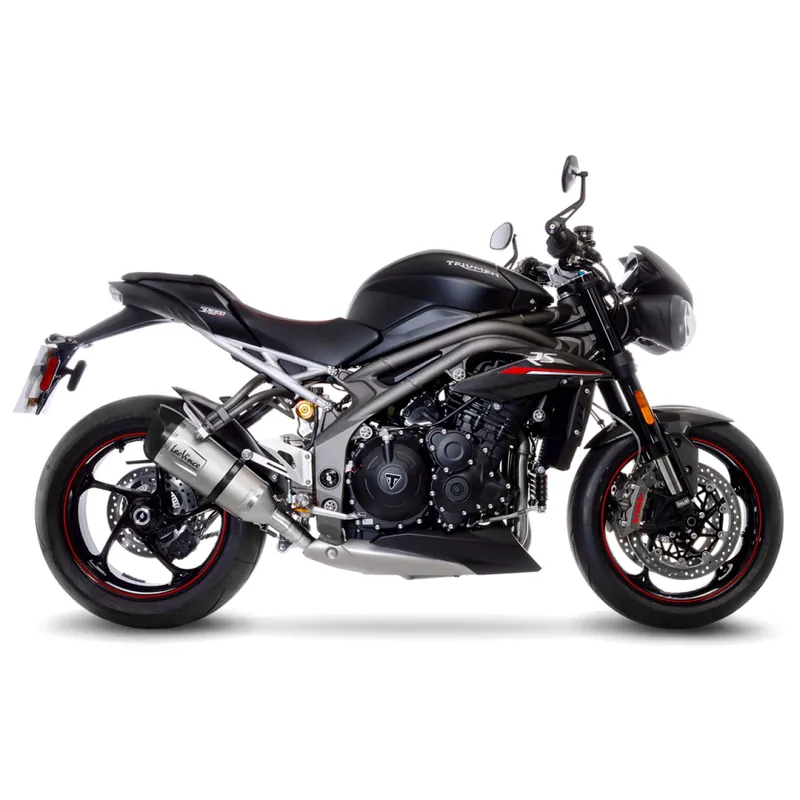 Petit Prix LeoVince système d?èchappement Factory S, titane, slip on pour Triumph Speed Triple 1050 RS / S (18-19)