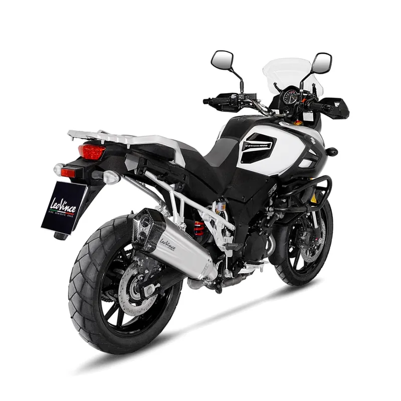Achetez Aujourd&rsquo;hui Système d&rsquo;échappement LeoVince LV-12 pour Suzuki V-Strom 1000 ABS /XT, titane, slip on, Euro4, E-approbation
