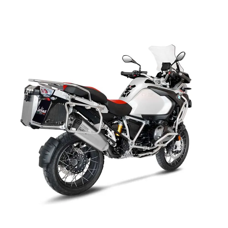 Système d?èchappement LeoVince LV-12 pour BMW R 1200 /1250 GS /Adventure, argent, slip on, expertise E Super Prix