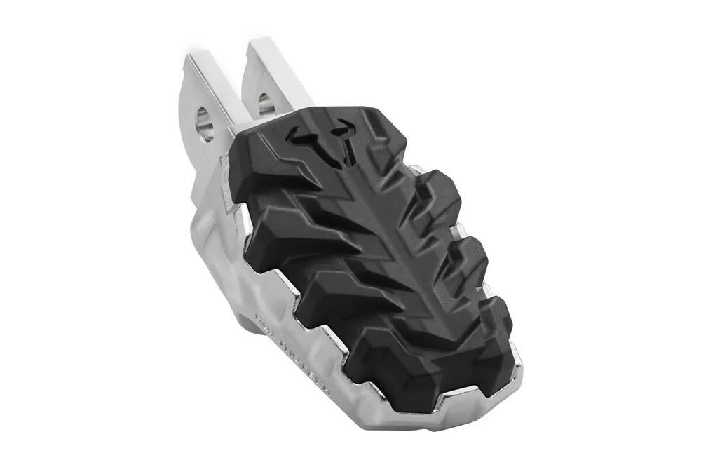 SW-Motech Repose-pieds réglables EVO, acier inoxydable, pour KTM 690 Duke /R – SW Motech Dernier Modèle