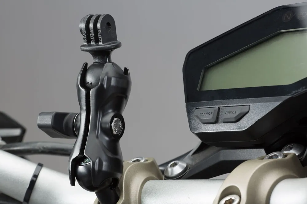 Expédié Aujourd'hui SW-Motech Kit de support Navi pour caméra GoPro pour Triumph Tiger 800 - SW Motech