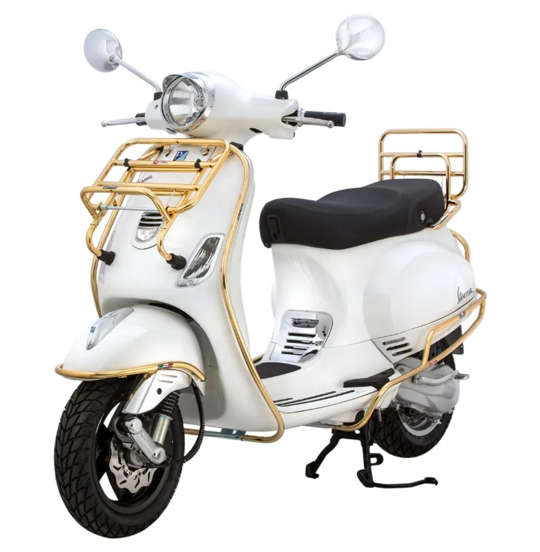 Arceau de protection latéral pour Vespa LX/LXV 50-150ccm, or Bon Plan