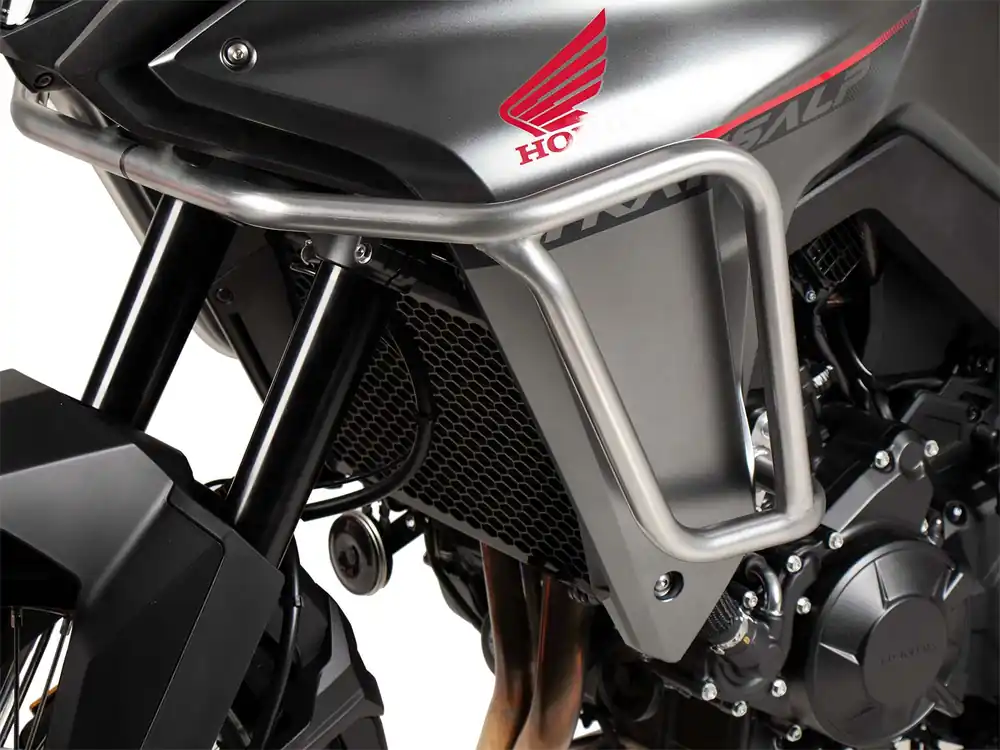 Usine Directe Arceau de protection du réservoir argenté pour Honda XL 750 Transalp (23-) Hepco & Becker