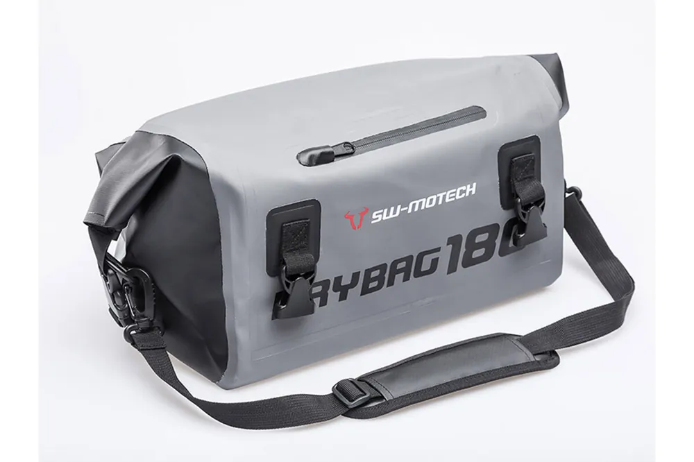Authentique SW-Motech Drybag 180 sacoche arrière pour Aprilia SL 900 Shiver, gris / noir – SW Motech