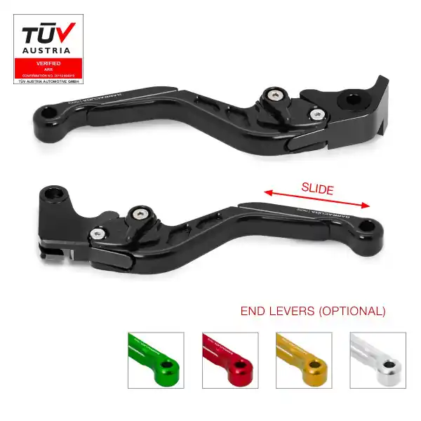 Usine Directe Kit de leviers pour Kawasaki Z1000 / Z1000SX / Z900RS – Barracuda