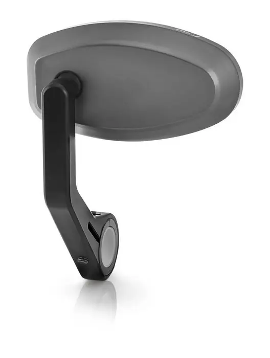 Rétroviseur d&rsquo;extrémité de guidon RIZOMA « REVERSE RETRO » gauche ou droite pour Vespa, gris anodisé Remise