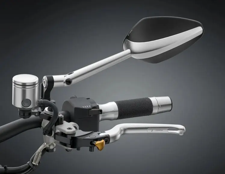 Prix Promo Rétroviseur RIZOMA « Veloce naked » gauche ou droite pour Vespa, argent/noir