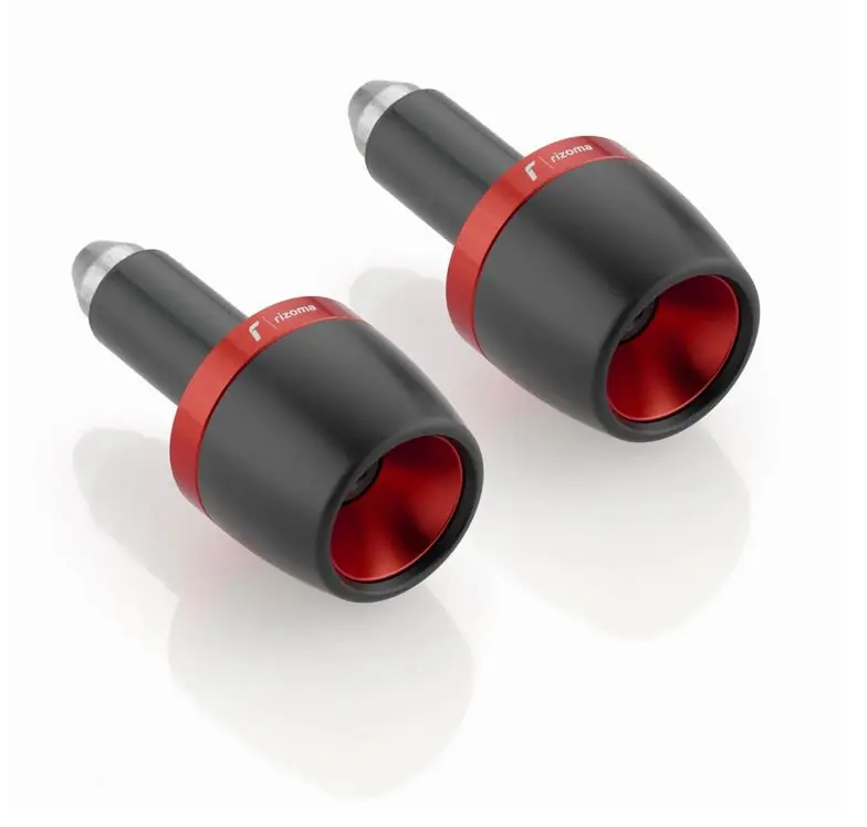 Poids de guidon RIZOMA gauche & droite pour Vespa, anodisé rouge Réduction