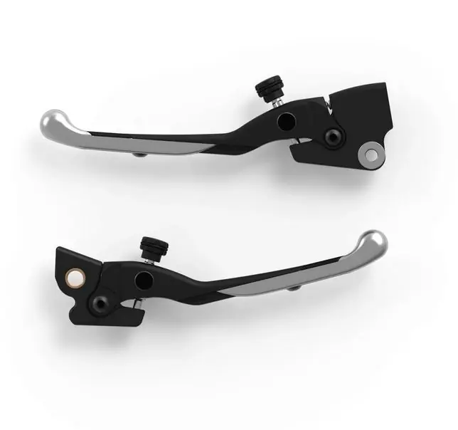 Solde Kit levier sport RIZOMA pour Vespa Primavera/Sprint/Elettrica, argent/noir