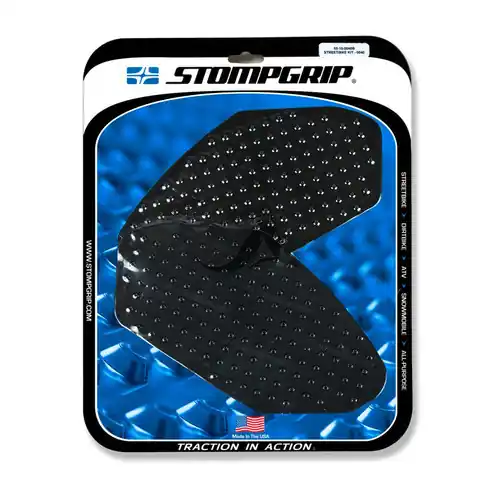Vente Flash Stompgrip noir Volcano pour Kawasaki Ninja 650 / Z650, 2017-