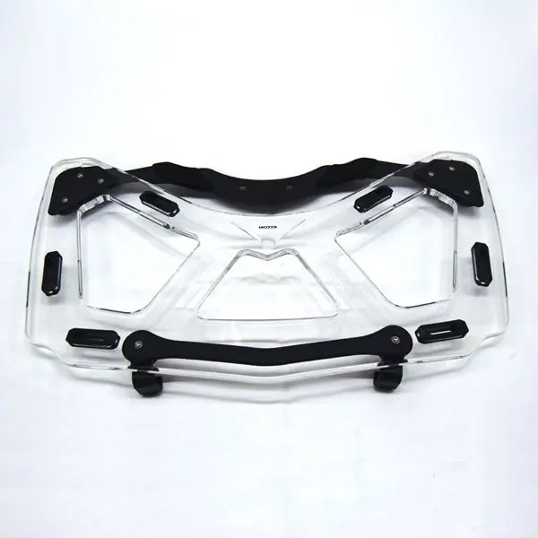 Nouvel Arrivage Porte-bagages pour topcase BMW K 1600 GTL (10-22), PMMA, transparent