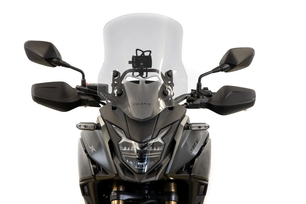 Commande En Gros Pare-brise de hauteur moyenne pour Honda CB 500 X (16-23), légèrement teinté