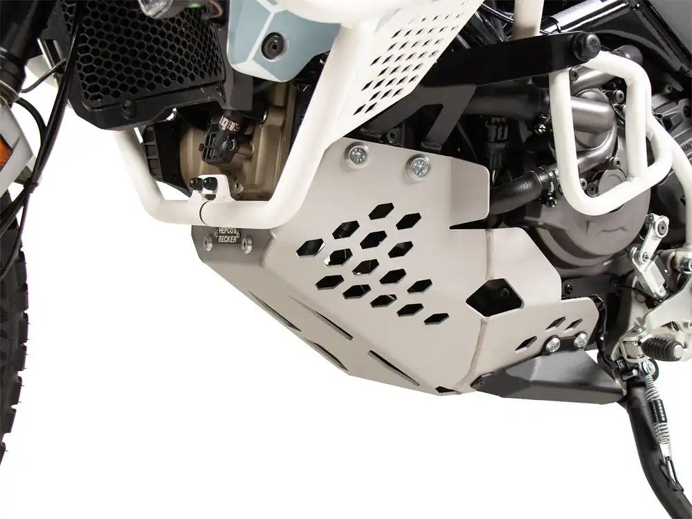 Meilleure Vente Plaque de protection moteur argentée pour Ducati Desert X Rally (24-) Hepco & Becker