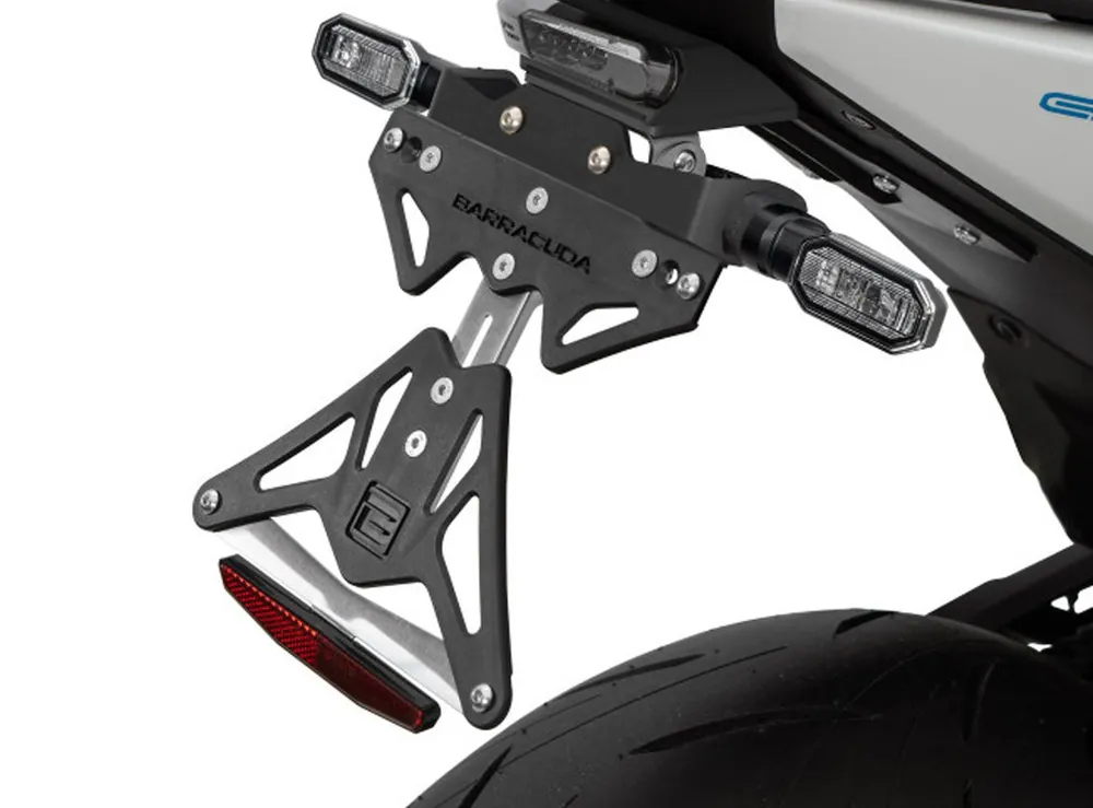 Support de plaque d&rsquo;immatriculation pour Suzuki GSX-8S (23-) – Barracuda Nouvelle Collection