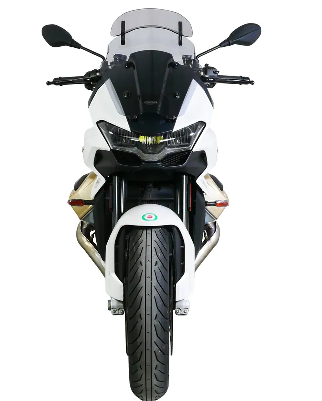 Pare-briseTouring Vario MRA « VTM » pour Moto Guzzi V100 Mandello Gris fumée Affaire À Saisir