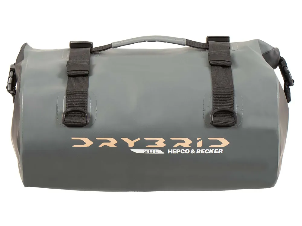 Marque Drybrid Bag 30L sacoche arrière grise, Hepco & Becker