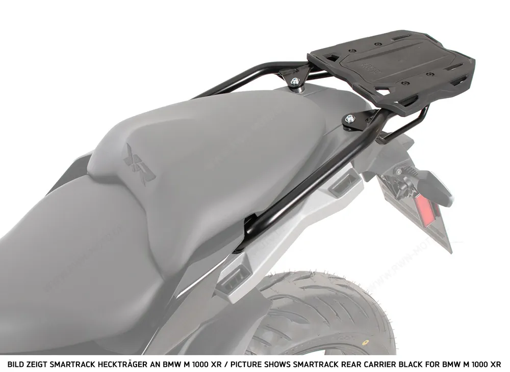 Acheter En Ligne Porte-bagages arrière Smartrack noir pour Kawasaki Z 650 RS (22-) Hepco & Becker