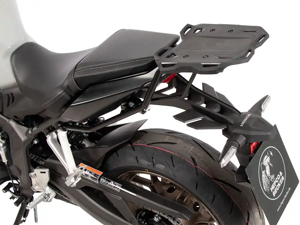 Porte-bagages arrière Smartrack noir pour Honda CB 650 R / E-Clutch (24-) Hepco & Becker Seulement Aujourd&rsquo;hui